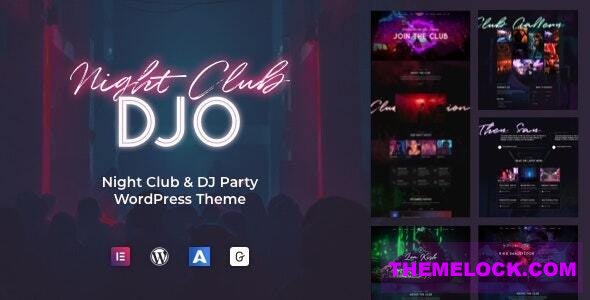 DJO V1.0.8 – NIGHT CLUB AND DJ WORDPRESS