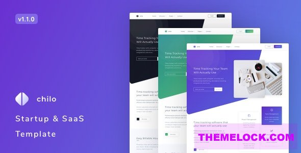 CHILO – STARTUP AND SAAS TEMPLATE