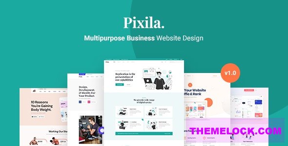 PIXILA V1.0 – CREATIVE MULTIPURPOSE HTML TEMPLATE