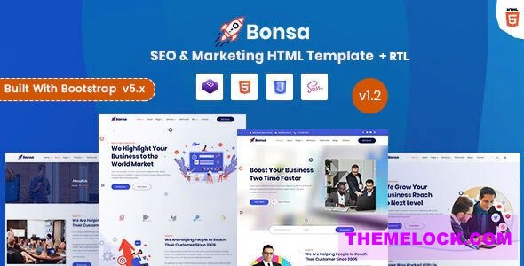 BONSA V1.02 – SEO & MARKETING COMPANY HTML TEMPLATE