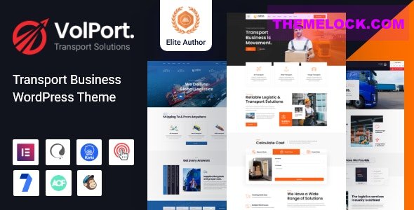 Volport v1.0.5 - Logistics & Transport WordPress Theme