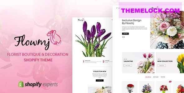 Flowmj v1.0 – Florist Boutique & Decoration Store Shopify Theme  NuLLed Free DownLoad  – NullDown.com