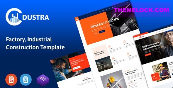 DUSTRA V1.0.5 – FACTORY & INDUSTRY TEMPLATE