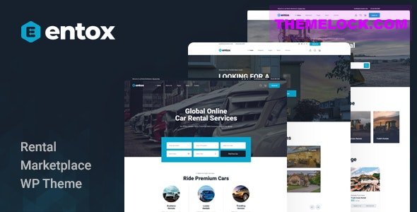 Entox v1.0.6 - Rental Marketplace WordPress Theme